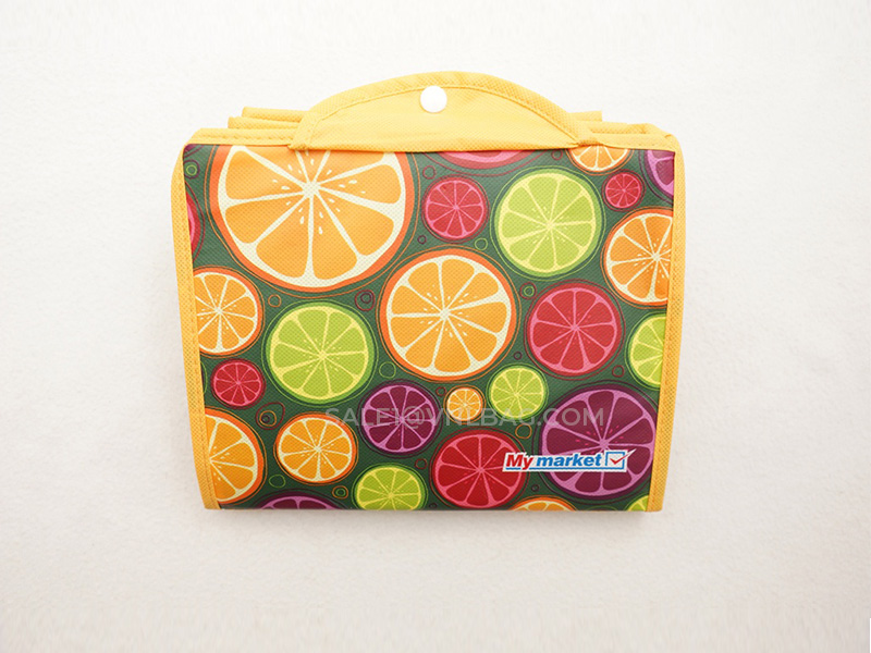 Non woven laminated foldable bag
